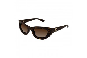Gucci GG1784S 002 MATTE DARK HAVANA BROWN GRADIENT napszemüveg