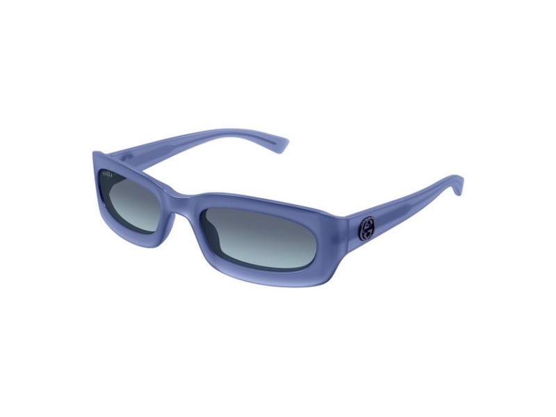 Gucci GG1786S Matte Milky Electric Blue/Grey