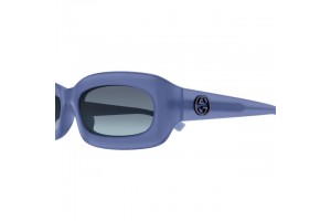 Gucci GG1786S Matte Milky Electric Blue/Grey