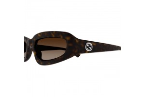 Gucci GG1787S 002 matt sötét Havana