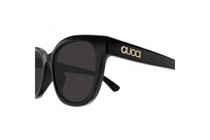 Gucci GG1797SK 001 fényes fekete/szürke