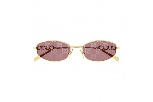 Gucci GG1802S női napszemüveg - sárga arany keret, piros tükör