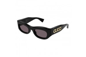 Gucci GG1809S 002 – fényes fekete/lila napszemüveg