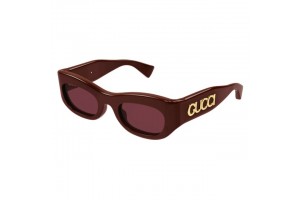 Gucci GG1809S 004 SHINY SOLID BURGUNDY RED napszemüveg