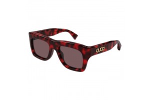 Gucci GG1811S 003 piros-fekete havana napszemüveg