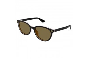 Gucci GG1818SK női napszemüveg - fekete és világos vörös-barna