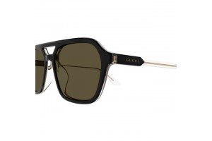 Gucci GG1823SA 003 - fényes fekete / kristály barna