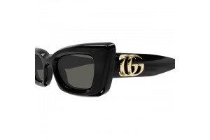 Gucci GG1827S 001 fényes fekete-szürke napszemüveg