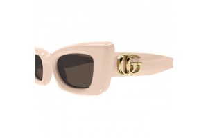 Gucci GG1827S 005 - Shiny Solid Vintage Pink Brown napszemüveg