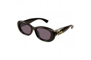 Gucci GG1829SK 004 SHINY SOLID BROWN VIOLET napszemüveg