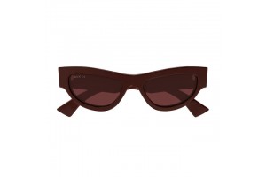 Gucci GG1834S 003 - fényes burgundi női napszemüveg