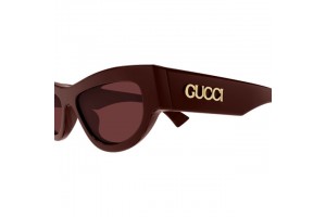 Gucci GG1834S 003 - fényes burgundi női napszemüveg