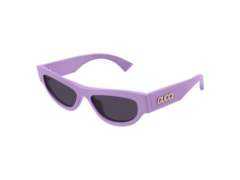 Gucci GG1834S Shiny Solid Lilac Violet napszemüveg