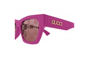 Gucci GG1835S 004 – fényes fucsia-piros női napszemüveg
