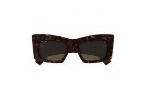 Gucci GG1842S 002 Shiny Dark Havana női napszemüveg