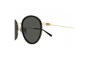 Gucci GG1849S 001 - fényes fekete-szürke napszemüveg