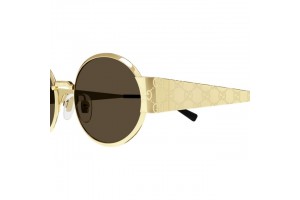 Gucci GG1854S 005 férfi napszemüveg - arany/barna