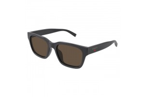 Gucci GG1857S - fényes sötét szürke-barna napszemüveg