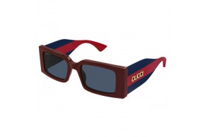Gucci GG1860S 003 - Shiny Solid burgundy/blue