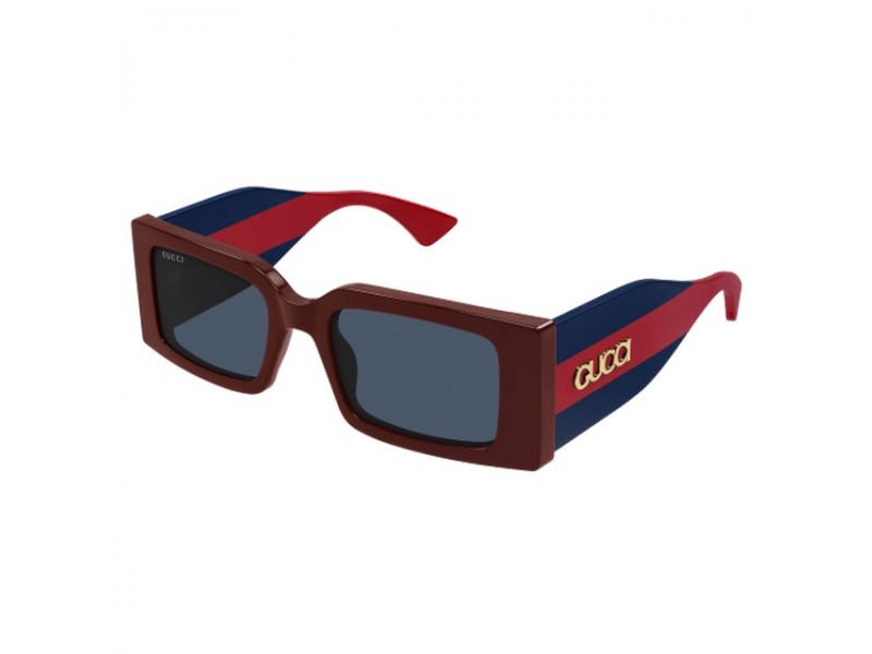 Gucci GG1860S 003 - Shiny Solid burgundy/blue