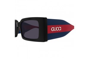 Gucci GG1860S 004 fényes fekete/lila napszemüveg