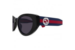 Gucci GG1862S 004 fekete–lila női napszemüveg