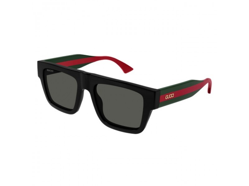 Gucci GG1868S 001 férfi napszemüveg - fényes fekete/szürke