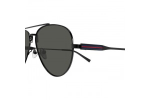 Gucci GG1874S 001 - fényes fekete/szürke