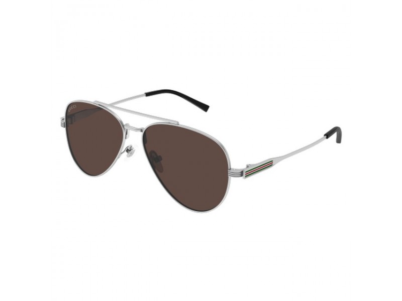 Gucci GG1874S 003 — matt light ruthenium barna