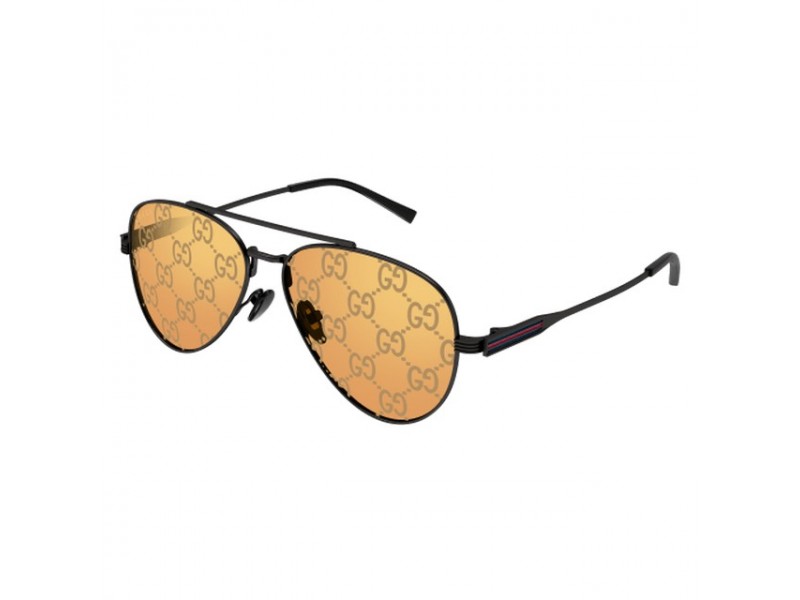 Gucci GG1874S 005 matt fekete napszemüveg — narancs tükrös