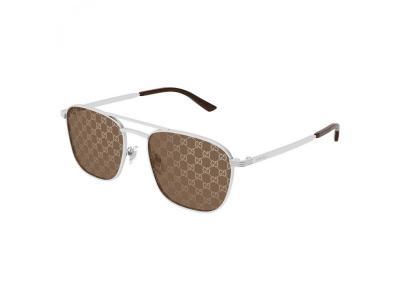 Gucci GG1881S 004 matt ezüst-barna napszemüveg