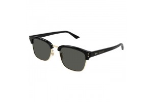 Gucci GG1897SK 001 – fényes fekete arany perem, szürke lencse