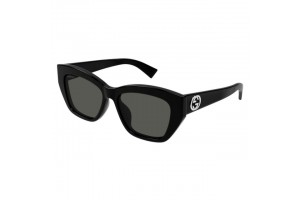 Gucci GG1844SA 001 női napszemüveg - fekete/szürke