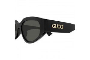 Gucci GG1845SA 001 SHINY BLACK GREY női napszemüveg