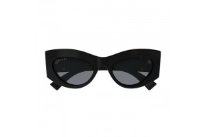 Gucci GG1843S 001 Shiny Black Smoke női napszemüveg