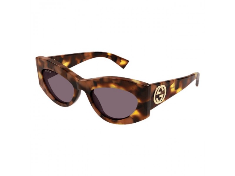 Gucci GG1843S 003 | Shiny Milky Havana Violet