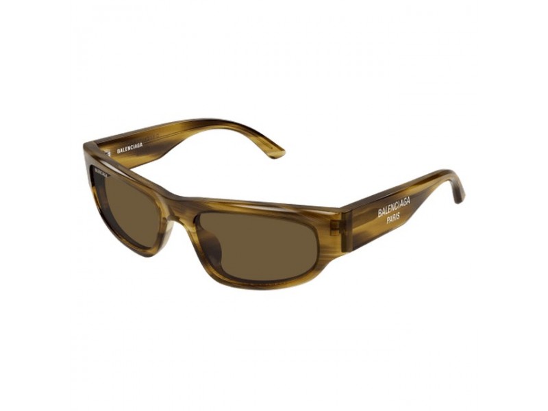 Balenciaga BB0388S 002 unisex barna napszemüveg