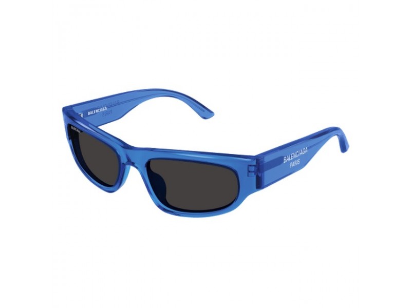 Balenciaga BB0388S 003 – fényes áttetsző lapis kék napszemüveg