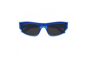 Balenciaga BB0388S 003 – fényes áttetsző lapis kék napszemüveg