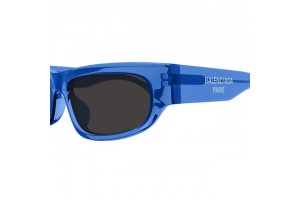 Balenciaga BB0388S 003 – fényes áttetsző lapis kék napszemüveg