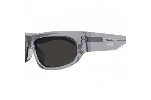 Balenciaga BB0388S 004 fényes áttetsző világosszürke napszemüveg