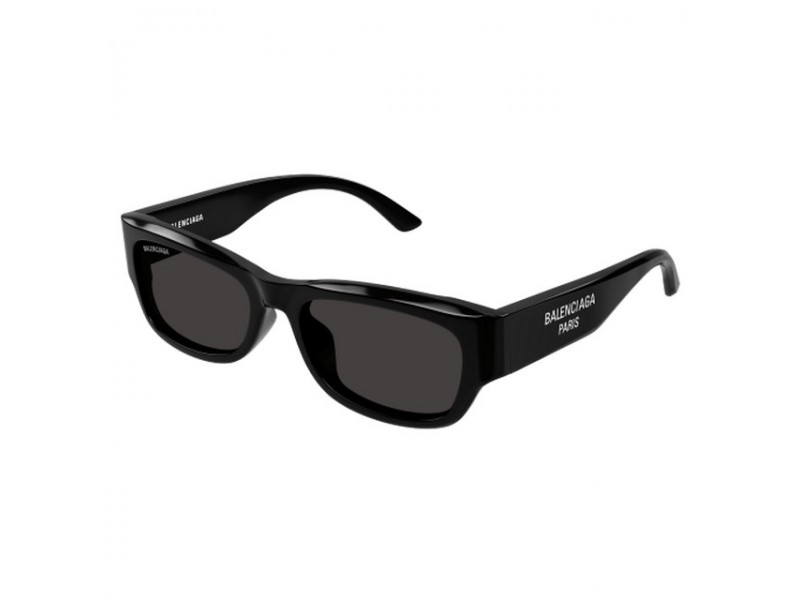 Balenciaga BB0390SK 001 - Fényes fekete-szürke férfi napszemüveg