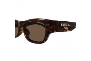 Balenciaga BB0390SK 002 sötét havana barna napszemüveg