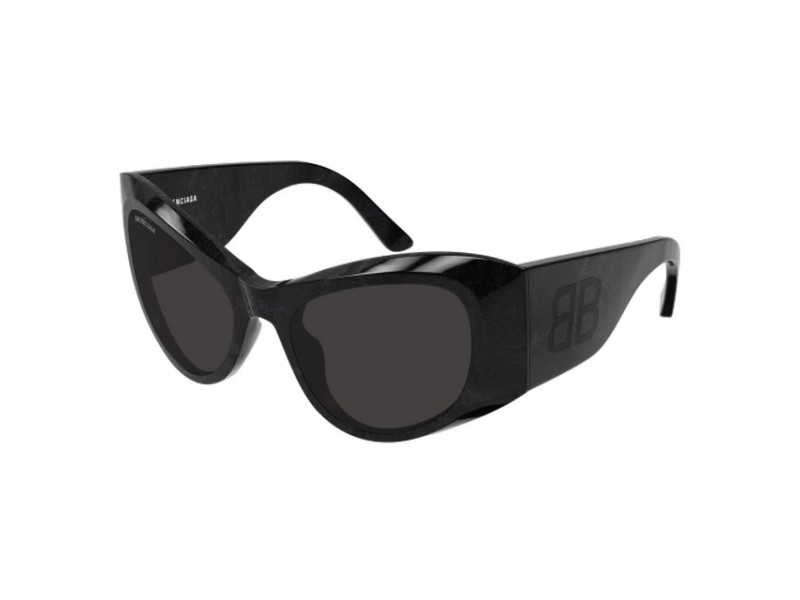 Balenciaga BB0393S 003 női napszemüveg – fekete / havanna