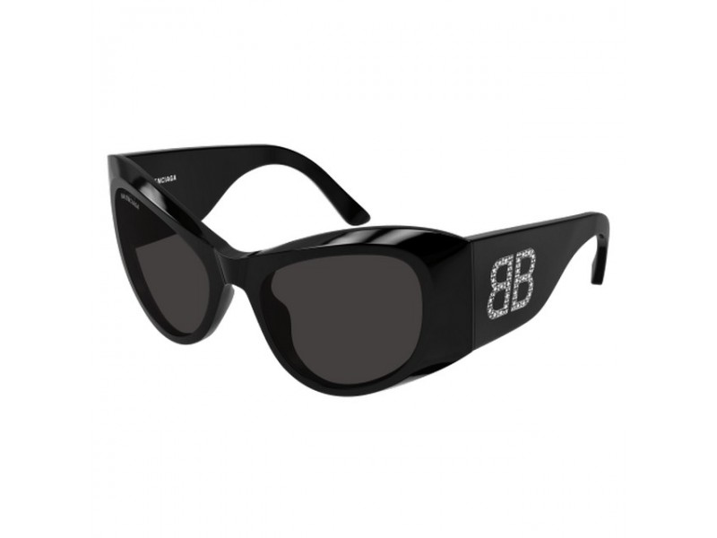 Balenciaga BB0393S 005 fekete-szürke női napszemüveg