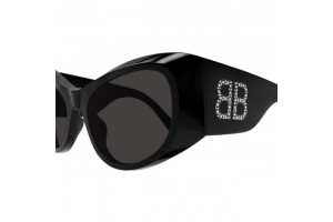 Balenciaga BB0393S 005 fekete-szürke női napszemüveg