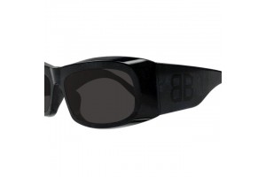 Balenciaga BB0395S női napszemüveg - SHINY BLACK/Glitter Havana