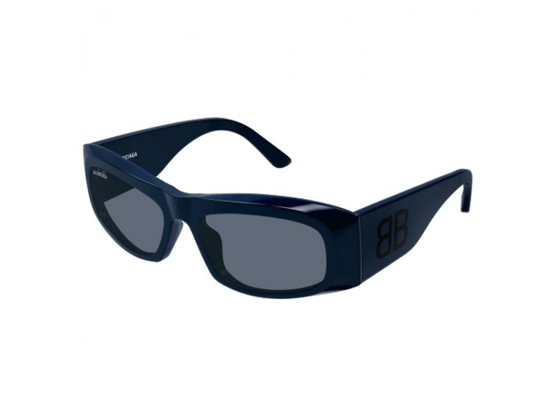 Balenciaga BB0395S 004 – fényes sötétkék napszemüveg