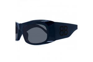 Balenciaga BB0395S 004 – fényes sötétkék napszemüveg