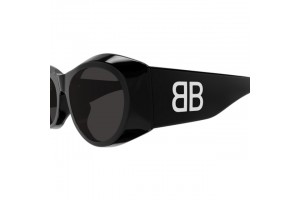 Balenciaga BB0396SK fekete/szürke napszemüveg
